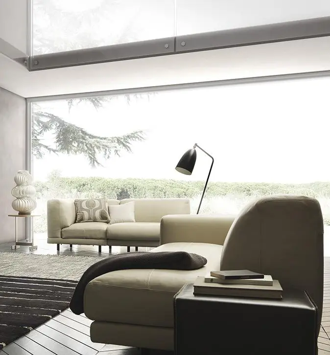 Zona living divano